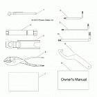 R19RVA87A1/B1/EA9/AH/B9/BH RANGER CREW 900 EPS References, tool kit and owners manuals - r19rva87a1  / ...