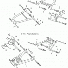 R19RVA87A1/B1/EA9/AH/B9/BH RANGER CREW 900 EPS Suspension, rear - r19rva87a1  /  b1  /  ea9  /  ah  /  ...