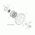 R19RVA87A1/B1/EA9/AH/B9/BH RANGER CREW 900 EPS Wheels, front - r19rva87a1  /  b1  /  ea9  /  ah  /  b9 ...