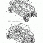 Z19VAA87A2/E87AK/AR/AA RZR 900 50 INCH Body, decals - z19vaa87a2  /  e87ak  /  ar  /  aa (70243...
