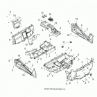 Z19VAA87A2/E87AK/AR/AA RZR 900 50 INCH Body, floor and rocker panels - z19vaa87a2  /  e87ak  / ...