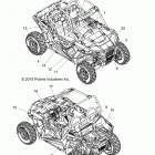 Z19VBA87A2/E87AG/AK RZR 900 60 INCH ALL OPTIONS Body, decals - z19vba87a2  /  e87ag  /  ak (702440)