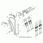 Z19VBA87A2/E87AG/AK/LG RZR 900 60 INCH ALL OPTIONS Engine, valves and camshafts - z19vba87a2  /  e87ag  /  ...