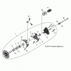 Z19VBA87A2/E87AG/AK/LG RZR 900 60 INCH ALL OPTIONS Drive train, primary clutch -z19vba87a2  /  e87ag  /  ak...