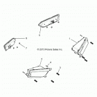 Z19VBA87A2/E87AG/AK/LG RZR 900 60 INCH ALL OPTIONS Electrical, headlights and taillights - z19vba87a2  /  e...