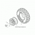 Z19VBA87A2/E87AG/AK/LG RZR 900 60 INCH ALL OPTIONS Wheels, front - z19vba87a2  /  e87ag  /  ak  /  lg (7011...