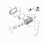 Z19VBE99AM/LM RZR 1000 60 INCH PS Engine, air intake system - z19vbe99am  /  lm (700059)