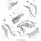 Z19VBE99AM/LM RZR 1000 60 INCH PS Body, rear rack and fenders - z19vbe99am  /  lm (49rgrra...