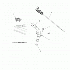 Z19VBE99AM/LM RZR 1000 60 INCH PS Engine, oil dipstick - z19vbe99am  /  lm (49rgrdipstick1...
