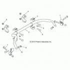 Z19VBE99AM/LM RZR 1000 60 INCH PS Suspension, stabilizer bar, rear - z19vbe99am  /  lm (70...