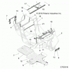 Z19VDE92AC/BC/AD/AM/BM RZR XP TURBO Chassis, main frame and skid plates - z19vde92ac  /  bc ...