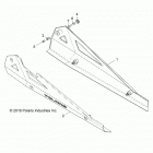 Z19VDE99AD/BD/LD/AK/BK/AN/BN/L99AC/BC/M99AL/R99AK/BK/K99AD/AK/AN/BD/BK/BN RZR XP 1000 Accessory,rock slider - z19vdl99bc (701172)