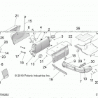 Z19VDE99AD/BD/LD/AK/BK/AN/BN/L99AC/BC/M99AL/R99AK/BK/K99AD/AK/AN/BD/BK/BN RZR XP 1000 Engine, exhaust system - z19vde99ad  /  bd  /  ld  /  ak...