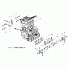 Z19VDE99AD/BD/LD/AK/BK/AN/BN/L99AC/BC/M99AL/R99AK/BK/K99AD/AK/AN/BD/BK/BN RZR XP 1000 Engine, mounting - z19vde99ad  /  bd  /  ld  /  ak  /  b...