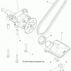 Z19VDE99AD/BD/LD/AK/BK/AN/BN/L99AC/BC/M99AL/R99AK/BK/K99AD/AK/AN/BD/BK/BN RZR XP 1000 Engine, oil pump - z19vde99ad  /  bd  /  ld  /  ak  /  b...