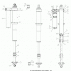 Z19VDE99AD/BD/LD/AK/BK/AN/BN/L99AC/BC/M99AL/R99AK/BK/K99AD/AK/AN/BD/BK/BN RZR XP 1000 Suspension, rear shock internals - z19vdm99al (702422)