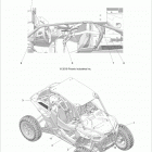 Z19VEL92AK/BK/AR/BR/LR RZR XP TURBO S Body, decals, standard - z19vel92lr (c700166-3)