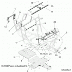 Z19VEL92AK/BK/AR/BR/LR RZR XP TURBO S Chassis, main frame and skid plates - z19vel92ak  /  bk ...