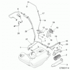 Z19VFE92AC/BC/AD/AM/BM/L92AG/BG RZR TURBO 4 Body, fuel lines, evap - z19vfe92bc  /  bd  /  bm  /  lb...