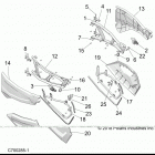 Z19VFE99AD/BD/AK/BK/AN/BN/LD/K99AD/BD/AK/BK/AN/BN/LK/L99AC/BC/M99AL RZR XP 4 1000 Body, doors, front - z19vfm99al (c700285-1)