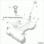 Z19VGE99AK/AW/BK/BW RZR RS1 Body, fuel common tank - z19vge99ak  /  aw  /  bk  /  bw...