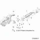 Z19VGE99AK/AW/BK/BW RZR RS1 Body, rear fascia - z19vge99ak  /  aw  /  bk  /  bw (c70...