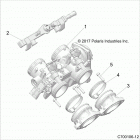 Z19VGE99AK/AW/BK/BW RZR RS1 Engine, throttle body - z19vge99ak  /  aw  /  bk  /  bw ...