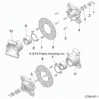 Z19VHA57B2/E57BM RZR 570 Suspension, rear carrier - z19vha57b2  /  e57bm (c700187...