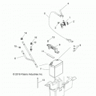 Z19VHA57B2/E57BM RZR 570 Electrical, battery - z19vha57b2  /  e57bm (701250)