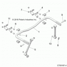 Z19VHA57B2/E57BM RZR 570 Suspension, rear, stabilizer bar - z19vha57b2  /  e57bm ...