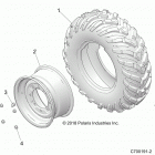 Z19VHA57B2/E57BM RZR 570 Wheels, front - z19vhe57bm (c700191-2)
