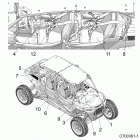 Z19VPL92AK/BK/AR/BR RZR XP4 TURBO S Body, decals common - z19vpl92ak  /  bk  /  ar  /  br (c...