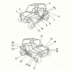 Z19YAV17B2/B4/N2/N4 RZR 170 Body, decals - z19yav17b2  /  b4  /  n2  /  n4 (a00074)