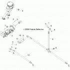 Z19YAV17B2/B4/N2/N4 RZR 170 Brakes, master cylinder and brake lines - z19yav17b2  / ...