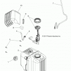 R18RDA57A1/B1 RANGER CREW 570 FS Body, fuel tank asm. - r18rda57a1  /  b1 (702216)