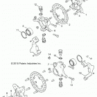 R18RHE99NK POLARIS GENERAL 1000 4P MD Suspension, front hub - r18rhe99nk (702252)
