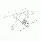R18RM250B1 RGR 500 2WD HDPE Brakes, pedal and master cylinder - r18rm250b1 (49rgrbra...
