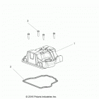 R18RMA50B4/B1 RGR 500, HDPE Engine, valve cover - r18rma50b4  /  b1 (701366)