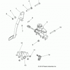 R18RMA57F1/S57C1/F1/CV/T57C1 RGR 570 EPS, HDPS, EU, POLAND Brakes, pedal and master cylinder - r18rma57f1  /  s57c1...