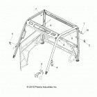 R18RMA57F1/S57C1/F1/CV/T57C1 RGR 570 EPS, HDPS, EU, POLAND Chassis, cab frame area, and brake edge cover - r18rms57...