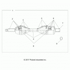 R18RMA57F1/S57C1/F1/CV/T57C1 RGR 570 EPS, HDPS, EU, POLAND Drive train, front drive shaft - r18rma57f1  /  s57c1  /...