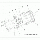 R18RMAE4G8/G9 RANGER EV Brakes, rear caliper - r18rmae4g8  /  g9 (49rgrcaliperrr...