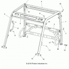 R18RMAE4G8/G9 RANGER EV Chassis, cab frame - r18rmae4g8  /  g9 (49rgrframe15ev)