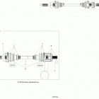 R18RMAE4G8/G9 RANGER EV Drive train, front drive shaft - r18rmae4g8  /  g9 (7017...