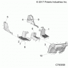 R18RRE99A9/AX/AM/AS/A1/B9/BX/BM/BS RANGER 1000 PS Body, floor and rocker - r18rre99a9  /  ax  /  am  /  as...