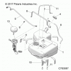 R18RRE99A9/AX/AM/AS/A1/B9/BX/BM/BS RANGER 1000 PS Body, fuel tank - r18rre99a9  /  ax  /  am  /  as  /  a1...