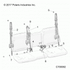 R18RRE99A9/AX/AM/AS/A1/B9/BX/BM/BS RANGER 1000 PS Body, seat belt mounting - r18rre99a9  /  ax  /  am  /  ...