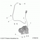 R18RRE99A9/AX/AM/AS/A1/B9/BX/BM/BS RANGER 1000 PS Drive train, front gearcase mounting - r18rre99a9  /  ax...