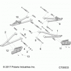 R18RRE99A9/AX/AM/AS/A1/B9/BX/BM/BS RANGER 1000 PS Suspension, front control arms - r18rre99a9  /  ax  /  a...