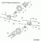 R18RRE99A9/AX/AM/AS/A1/B9/BX/BM/BS RANGER 1000 PS Suspension, rear carrier - r18rre99a9  /  ax  /  am  /  ...